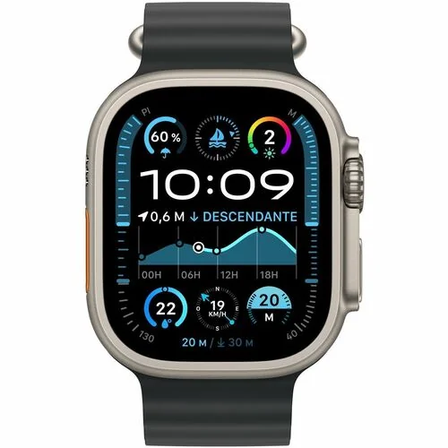 Apple Watch 49 Black Natural Ti Ob - MXTL3ZM/A